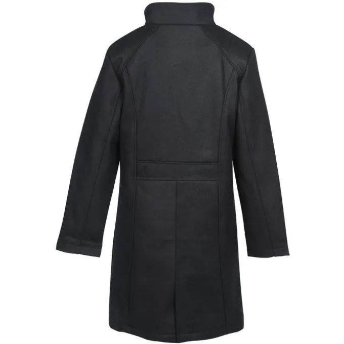 Melton Wool Blend Town Coat - Ladies'