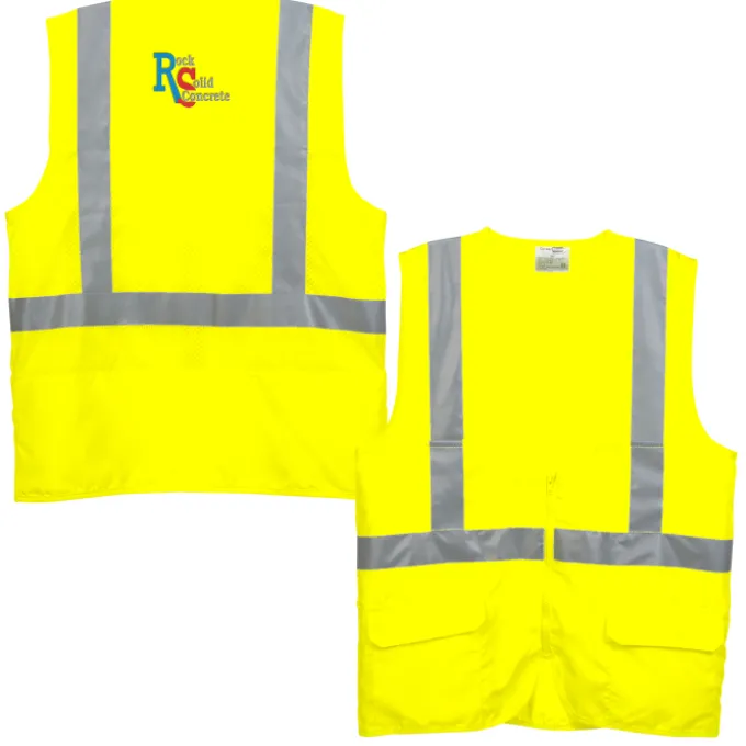 Mesh Back Reflective Safety Vest