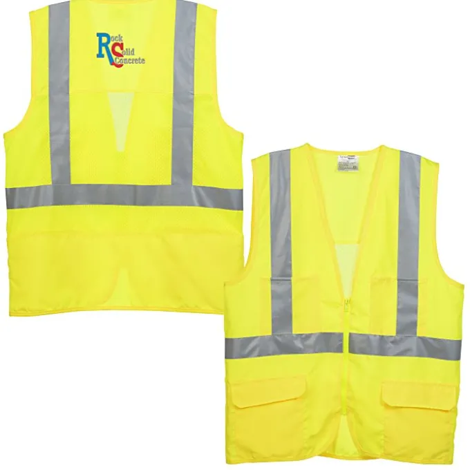 Mesh Back Reflective Safety Vest