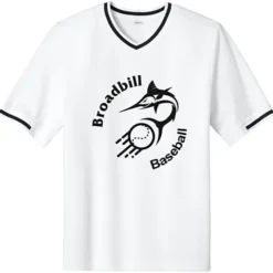 Mesh V-Neck Baseball Jersey