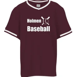 Mesh V-Neck Baseball Jersey - Youth