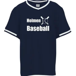 Mesh V-Neck Baseball Jersey - Youth