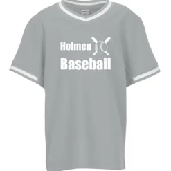 Mesh V-Neck Baseball Jersey - Youth