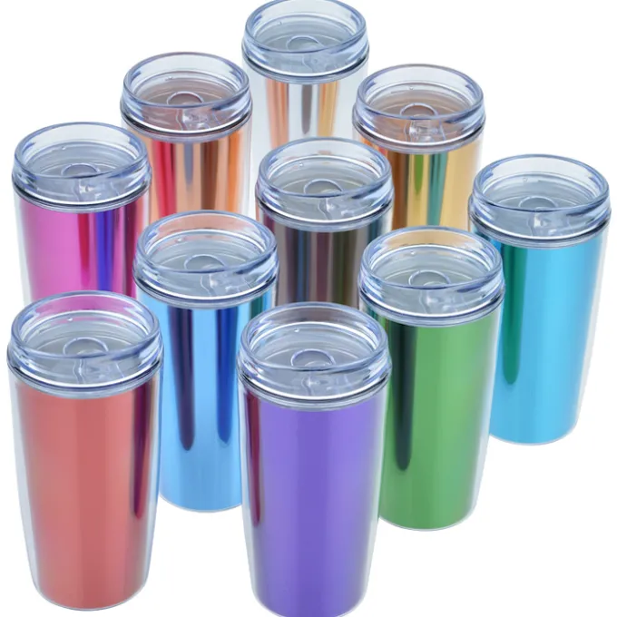 Metallic Ringo Travel Tumbler - 18 oz.
