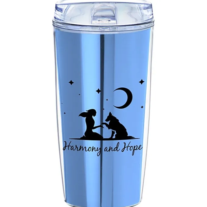 Metallic Ringo Travel Tumbler - 18 oz.