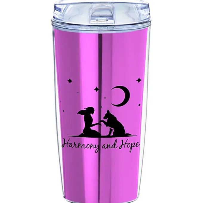 Metallic Ringo Travel Tumbler - 18 oz.