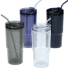 Mia Acrylic Tumbler with Straw - 24 oz