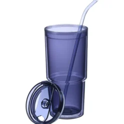 Mia Acrylic Tumbler with Straw - 24 oz