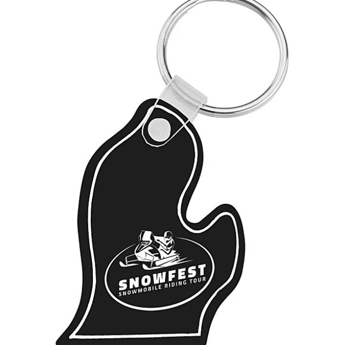 Michigan - Lower Soft Keychain - Opaque