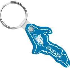 Michigan - Upper Soft Keychain - Translucent