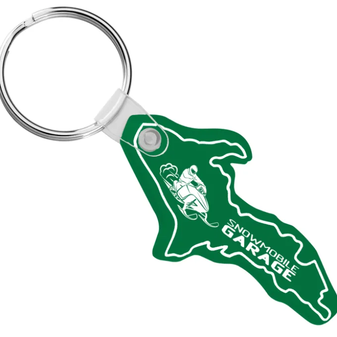 Michigan - Upper Soft Keychain - Translucent