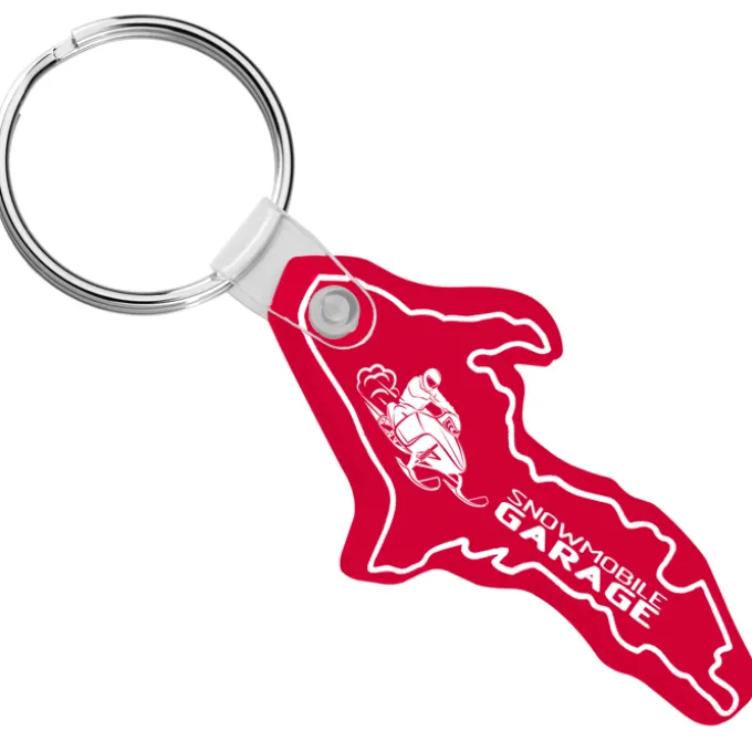 Michigan - Upper Soft Keychain - Translucent