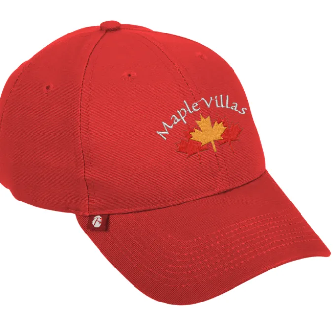 Microcord Golf Cap with Tee Holder