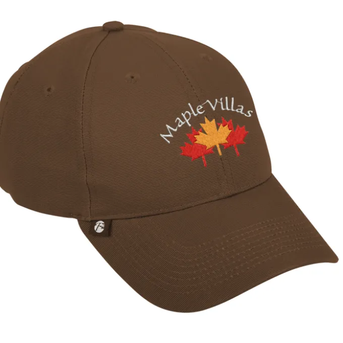 Microcord Golf Cap with Tee Holder