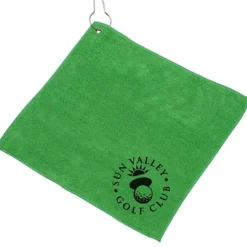 Microfiber Golf Towel - 12 inches x 12 inches