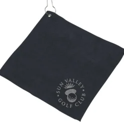 Microfiber Golf Towel - 12 inches x 12 inches