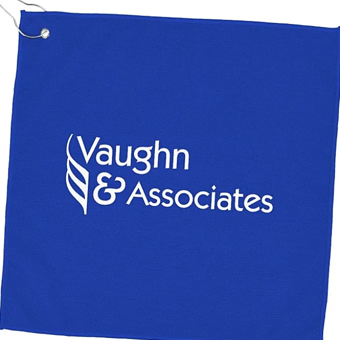 Microfiber Golf Towel - 15 inches x 15 inches - 24 hr