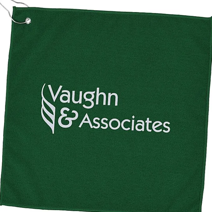 Microfiber Golf Towel - 15 inches x 15 inches - 24 hr