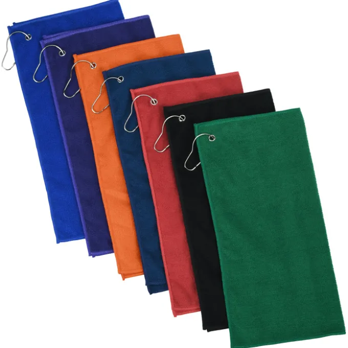 Microfiber Golf Towel - 15 inches x 15 inches - 24 hr