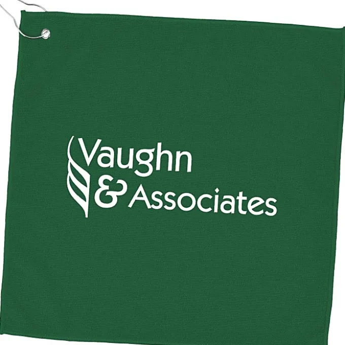 Microfiber Golf Towel - 15 inches x 15 inches - 24 hr