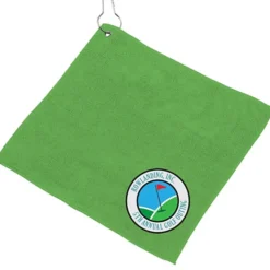 Microfiber Golf Towel - 12 inches x 12 inches - Full Color