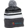 Microfleece Lined Pom Pom Beanie