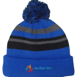 Microfleece Lined Pom Pom Beanie - 24 hr