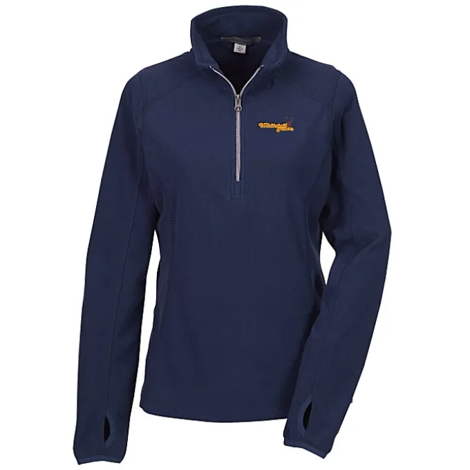 Microfleece 1/2-Zip Pullover - Ladies' - 24 hr