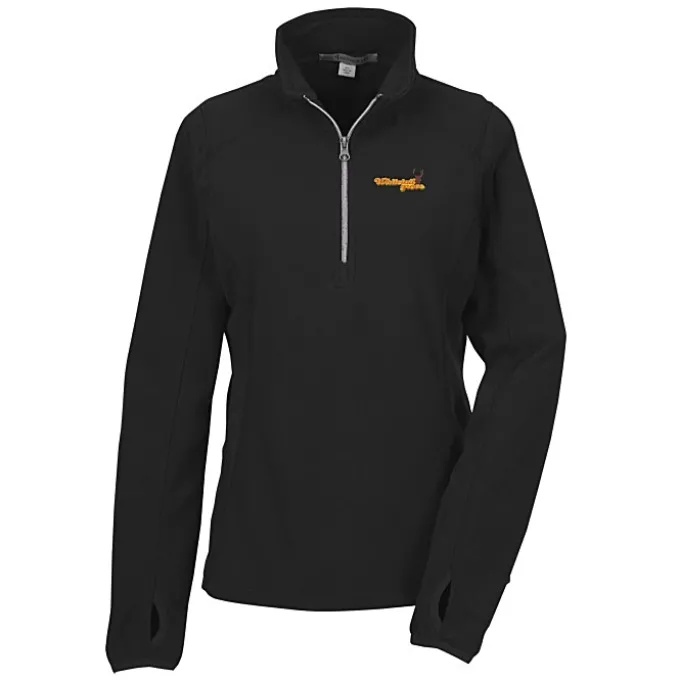 Microfleece 1/2-Zip Pullover - Ladies' - 24 hr