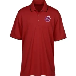 Micro Mesh UV Performance Tipped Polo - Men's