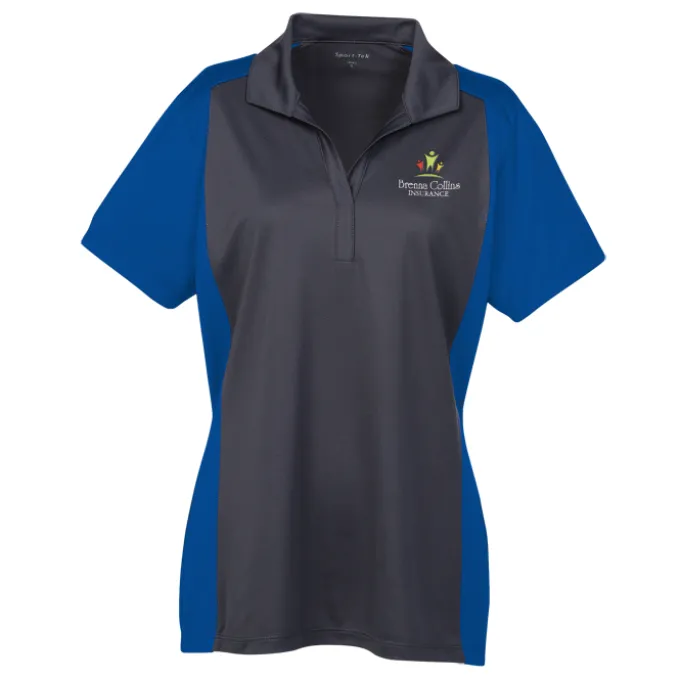 Micropique Sport-Wick Colorblock Polo - Ladies'