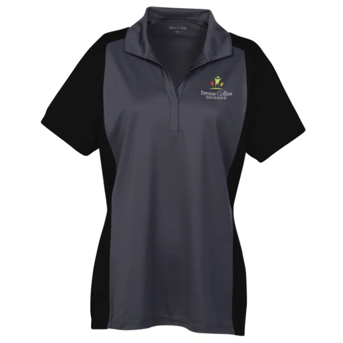 Micropique Sport-Wick Colorblock Polo - Ladies'