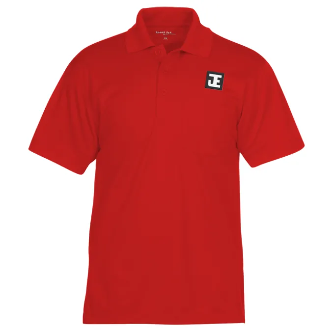 Micropique Sport-Wick Pocket Polo - Men's