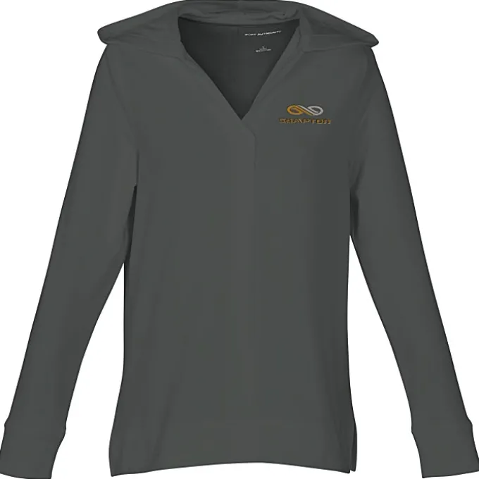 Microterry Pullover Hoodie - Ladies'