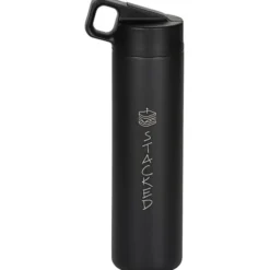 MiiR Wide Mouth Vacuum Bottle with Straw Lid - 20 oz - Laser Engraved