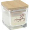 Mini Candle with Bamboo Lid