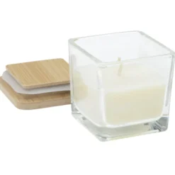 Mini Candle with Bamboo Lid
