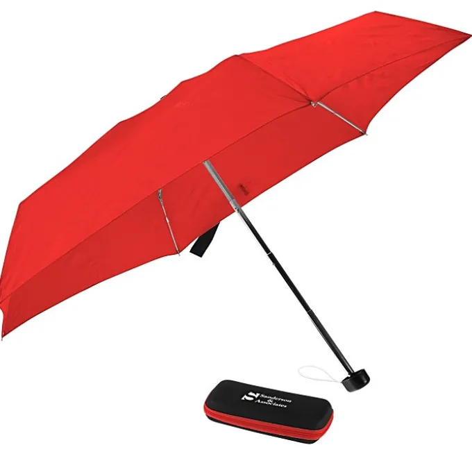 Mini Folding Umbrella with EVA Case - 37-inch Arc