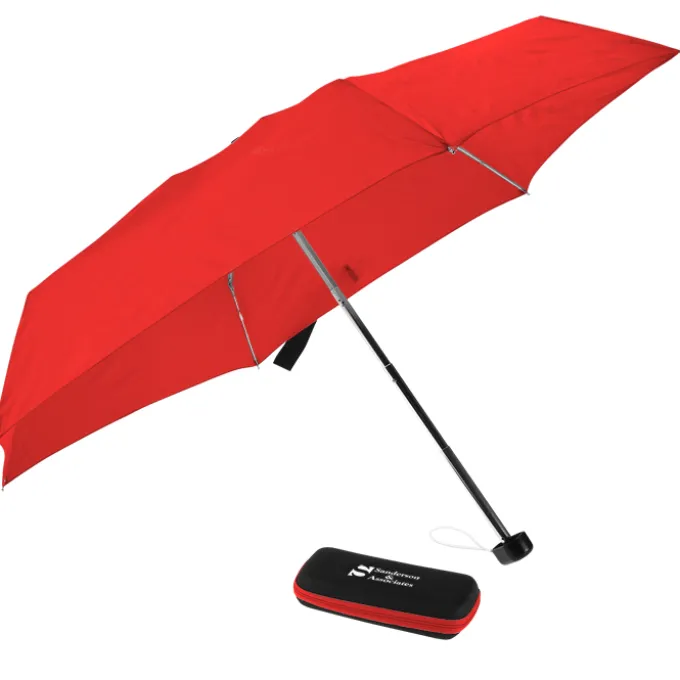 Mini Folding Umbrella with EVA Case - 37-inch Arc - 24 hr