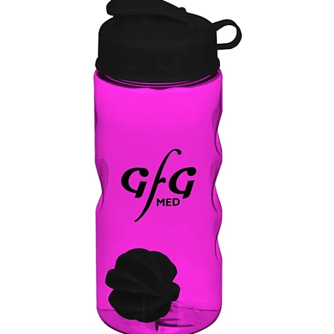 Mini Mountain Bottle with Flip Lid - 22 oz - Shaker