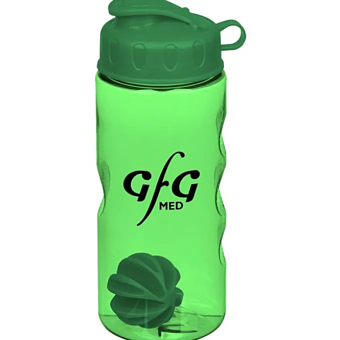 Mini Mountain Bottle with Flip Lid - 22 oz - Shaker