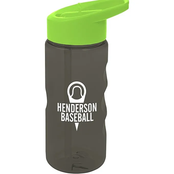 Mini Mountain Bottle with Flip Straw Lid - 22 oz