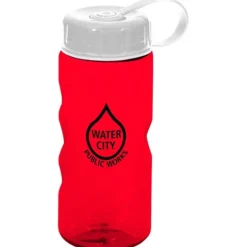 Mini Mountain Bottle with Tethered Lid - 22 oz