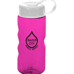 Mini Mountain Bottle with Tethered Lid - 22 oz