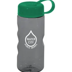 Mini Mountain Bottle with Tethered Lid - 22 oz