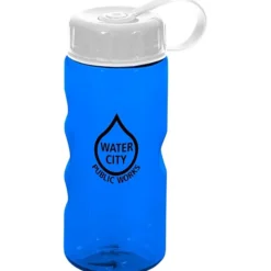 Mini Mountain Bottle with Tethered Lid - 22 oz
