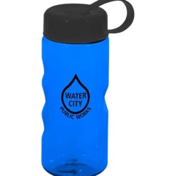 Mini Mountain Bottle with Tethered Lid - 22 oz