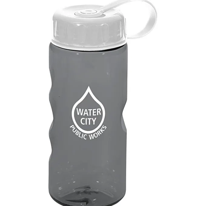 Mini Mountain Bottle with Tethered Lid - 22 oz