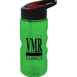 Mini Mountain Bottle with Two-Tone Flip Straw Lid - 22 oz