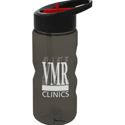 Mini Mountain Bottle with Two-Tone Flip Straw Lid - 22 oz